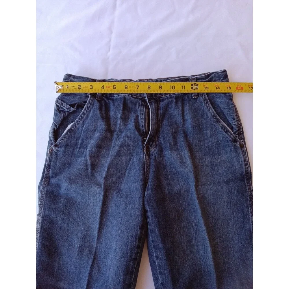 Boys Denim blue jeans husky short the children place size 12H